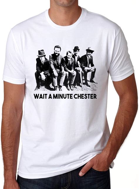 Get Your Stylish Wait A Minute Chester T Shirt Today!